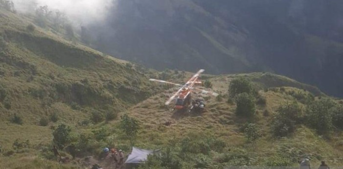 Pendaki Wanita Asal Belanda Jatuh di Gunung Rinjani, Helikopter Dikerahkan